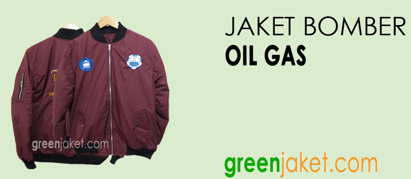 DISPLAY JAKET BOMBER GAS OIL